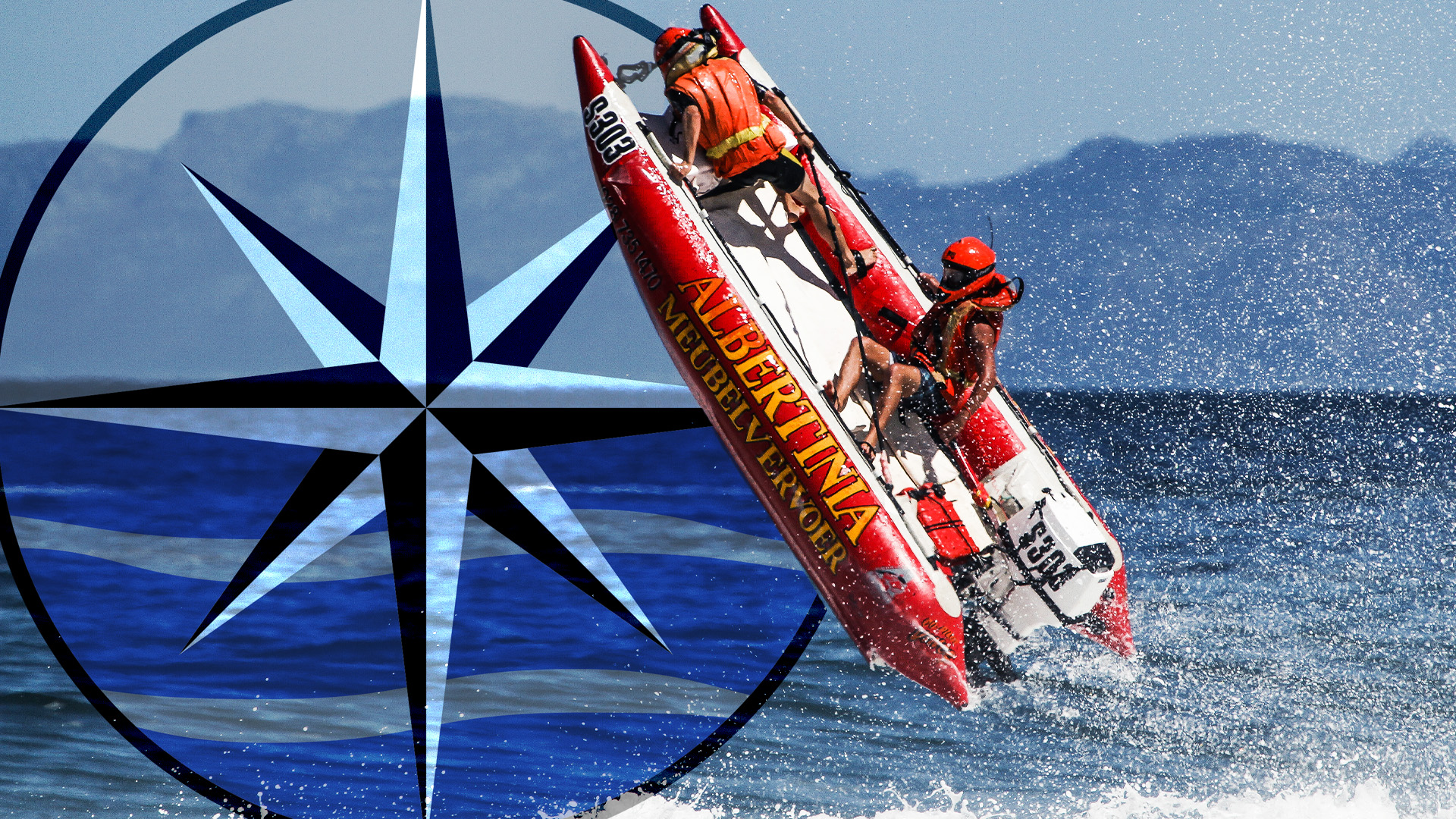 Thundercat Racing banner IBR Infatable Boat Racing